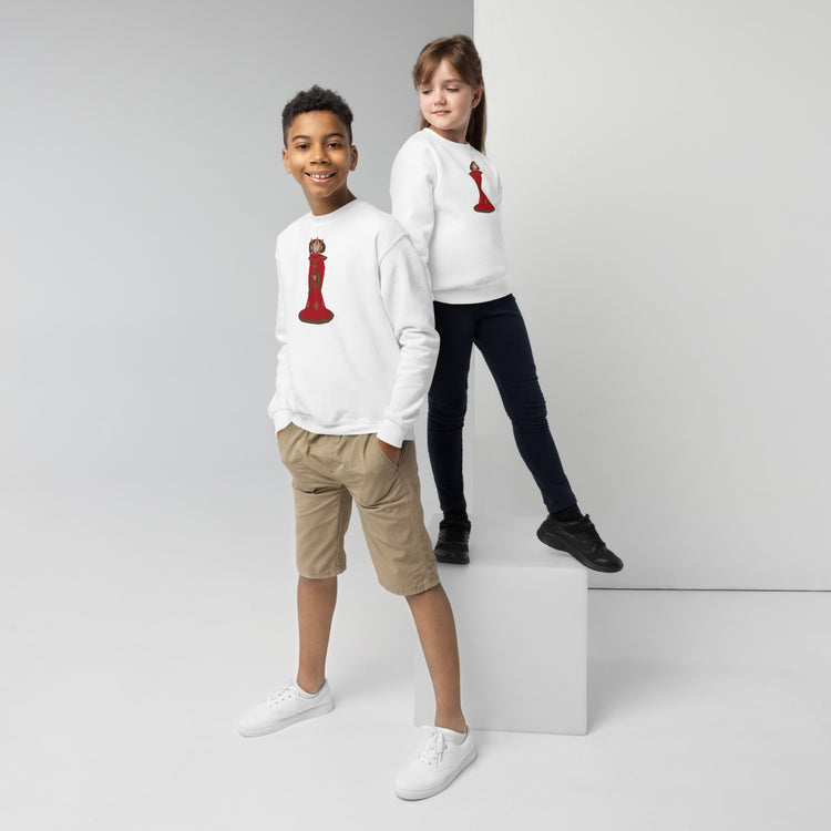 Queen Amidala Youth Crewneck Sweatshirt - Fandom-Made