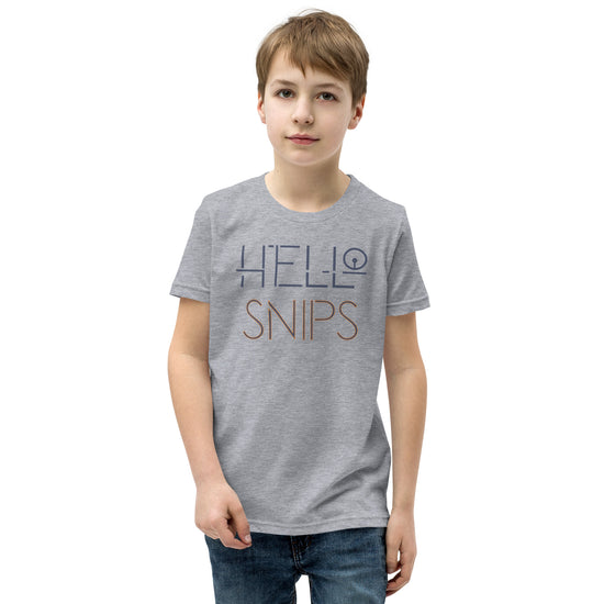 Hello Snips Youth Tee - Fandom-Made