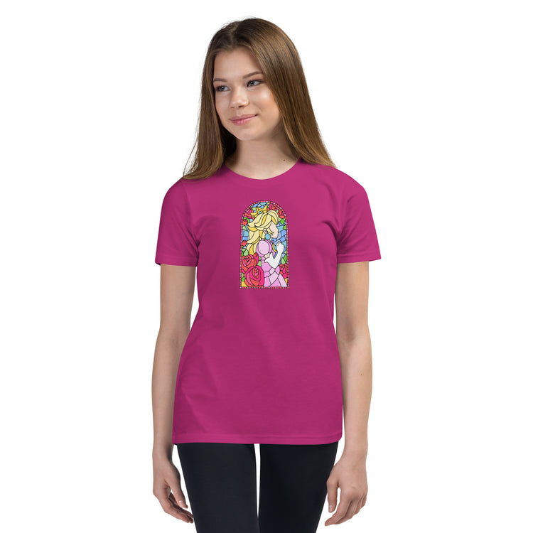 Princess Peach Youth T-Shirt - Fandom-Made