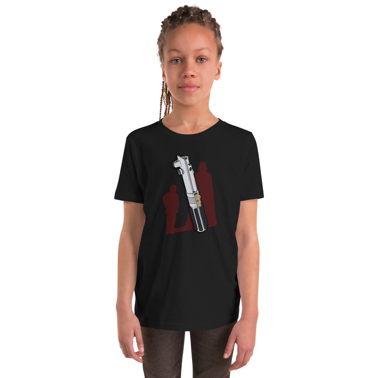 Anakin Lightsaber Youth Tee - Fandom-Made
