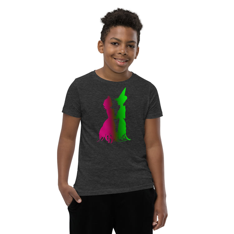 Elphaba And Glinda Youth Tee - Fandom-Made
