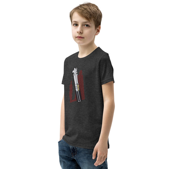 Anakin Lightsaber Youth Tee - Fandom-Made