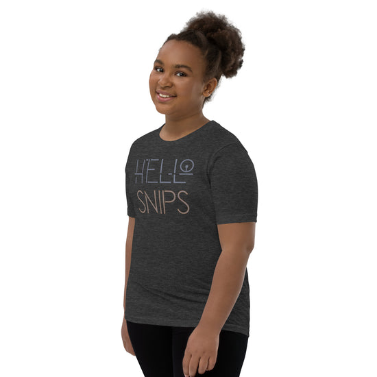 Hello Snips Youth Tee - Fandom-Made