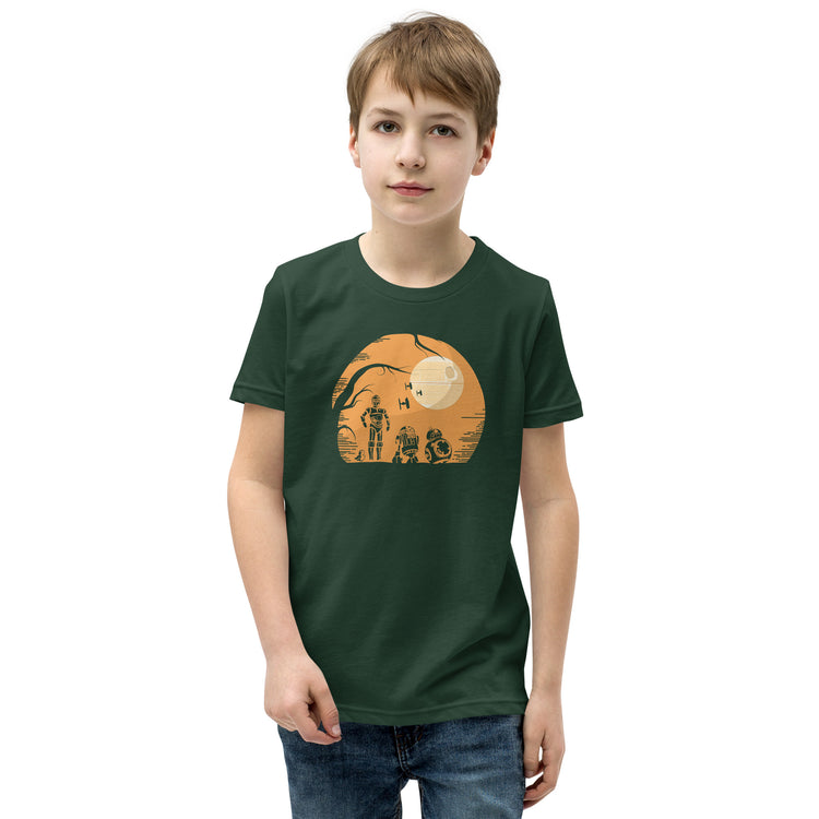 Droids Halloween Youth Tee - Fandom-Made