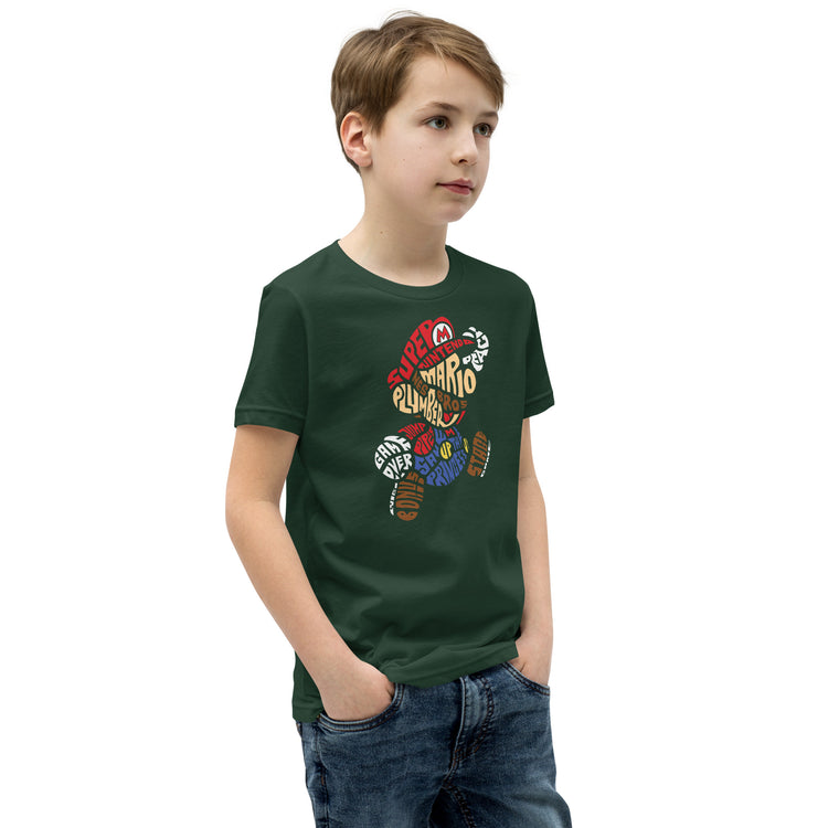 Mario Bros Youth Tee - Fandom-Made