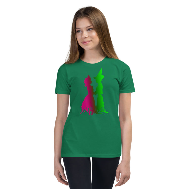 Elphaba And Glinda Youth Tee - Fandom-Made