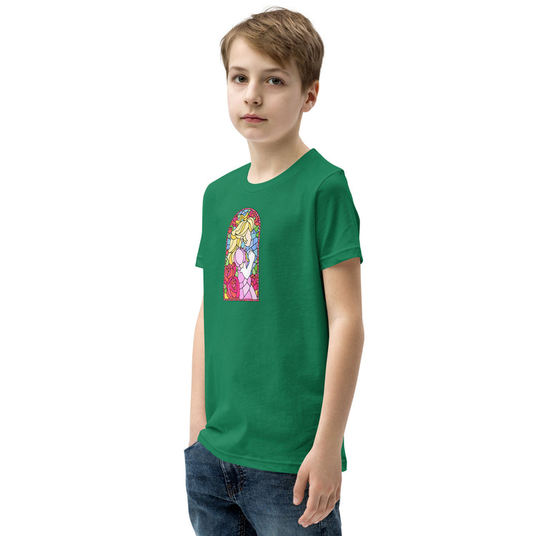 Princess Peach Youth T-Shirt - Fandom-Made