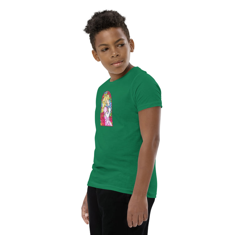 Princess Peach Youth T-Shirt - Fandom-Made