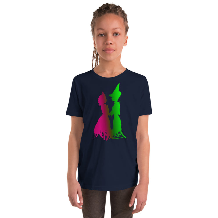 Elphaba And Glinda Youth Tee - Fandom-Made