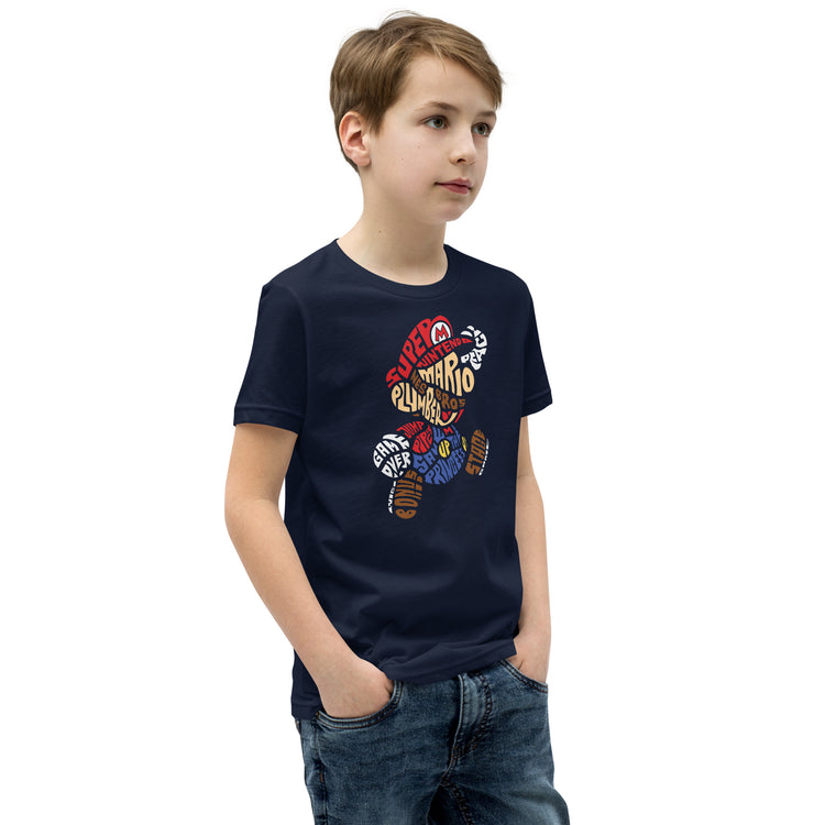 Mario Bros Youth Tee - Fandom-Made