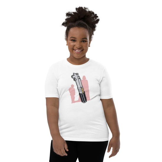 Anakin Lightsaber Youth Tee - Fandom-Made