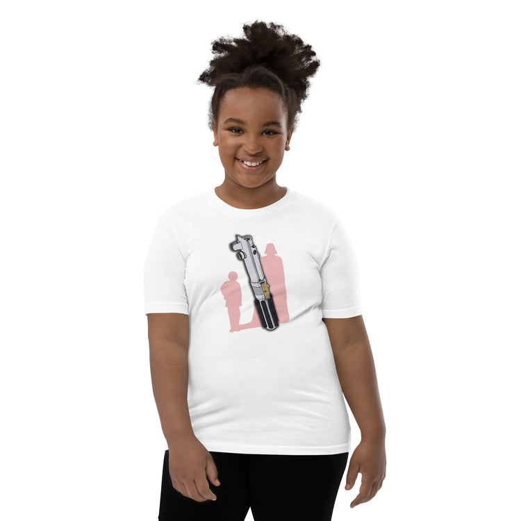 Anakin Lightsaber Youth Tee - Fandom-Made