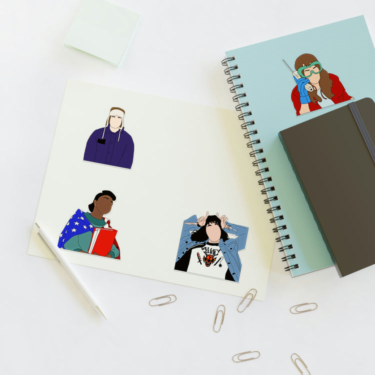 Stranger Things Sticker Sheets - Fandom-Made