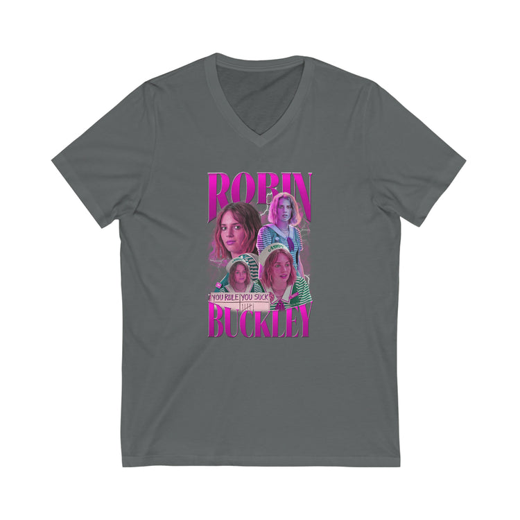 Robin Buckley V-Neck Tee - Fandom-Made