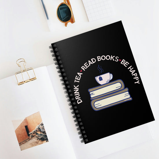 Drink Tea, Read Books, Notebook - Fandom-Made