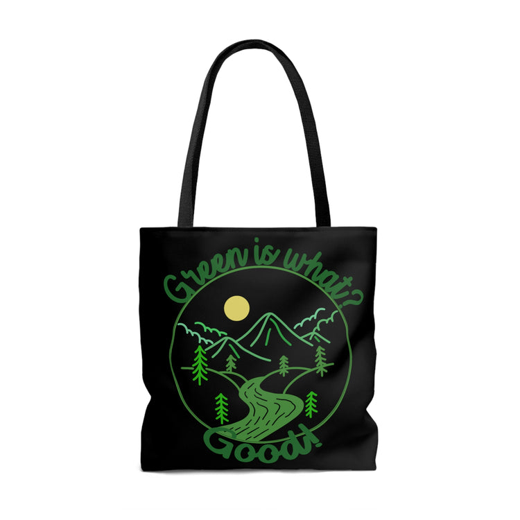 Green is Good Tote Bag - Fandom-Made