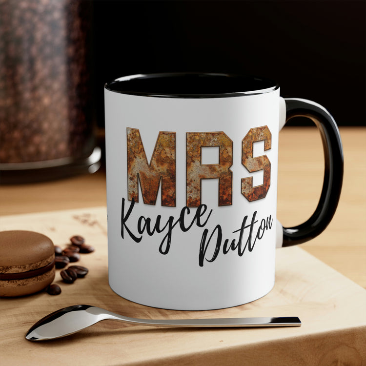 Mrs Kayce Dutton Coffee Mug - Fandom-Made