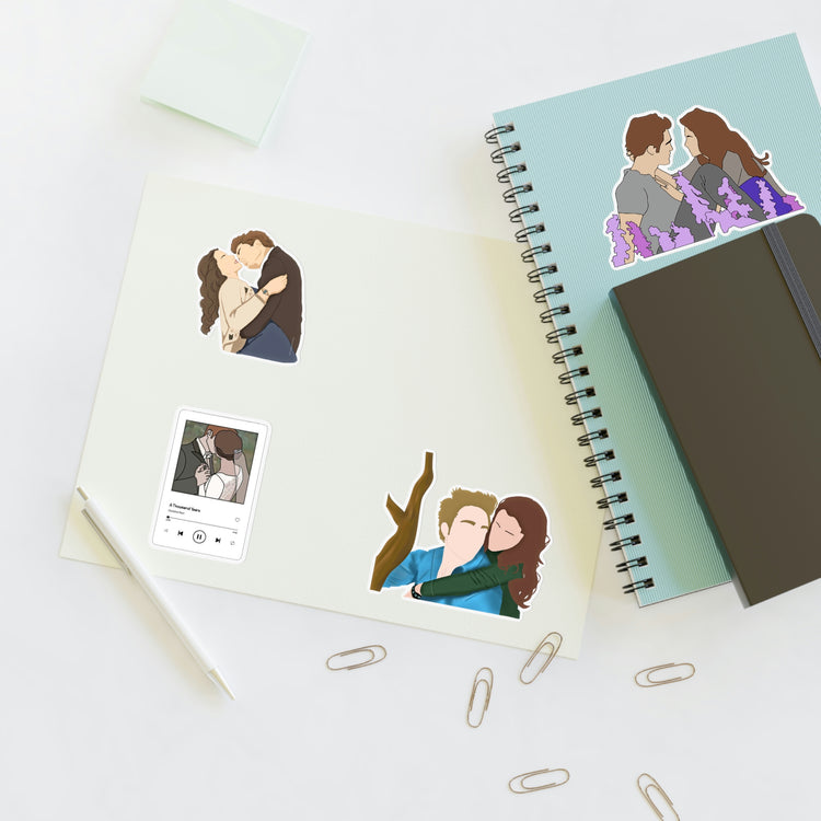 Edward & Bella Sticker Sheets - Fandom-Made