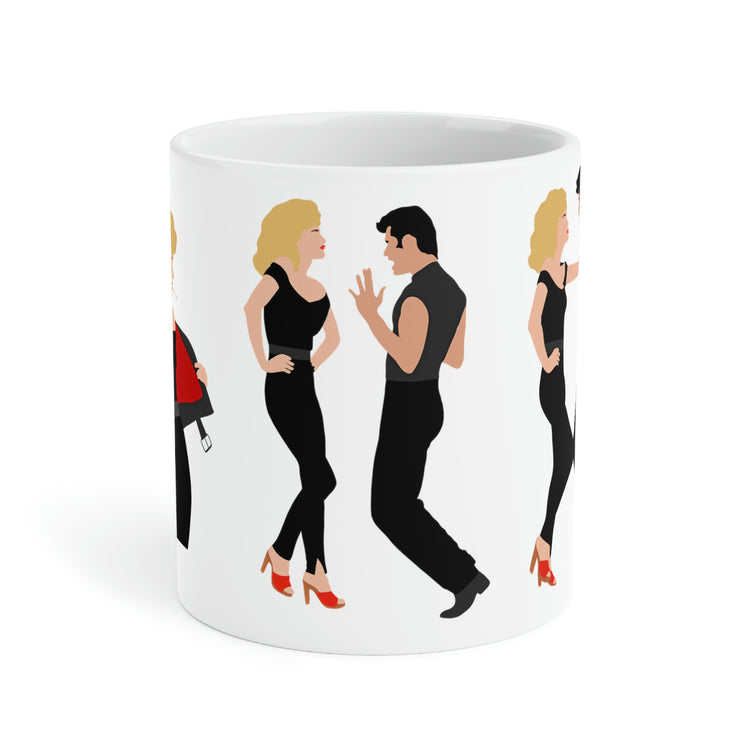 Sandy & Danny Dancing Mugs - Fandom-Made
