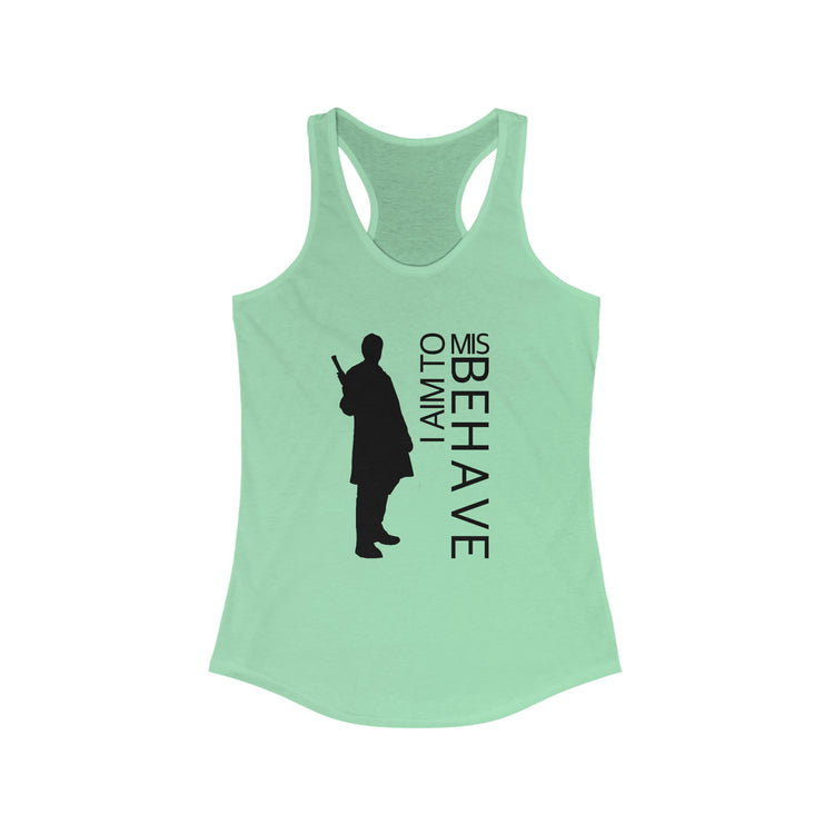Serenity Aim To Misbehave Racerback Tank - Fandom-Made