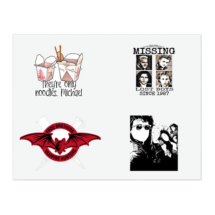 The Lost Boys Sticker Sheets - Fandom-Made