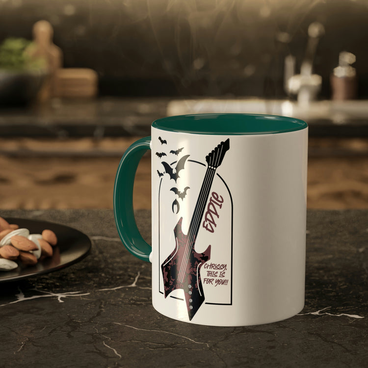 Eddie Munson Guitar Colorful Mug - Fandom-Made