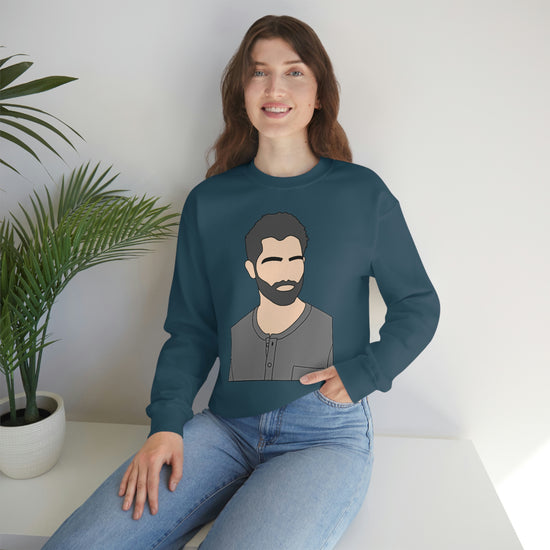 Derek Hale Sweatshirt (beard) - Fandom-Made