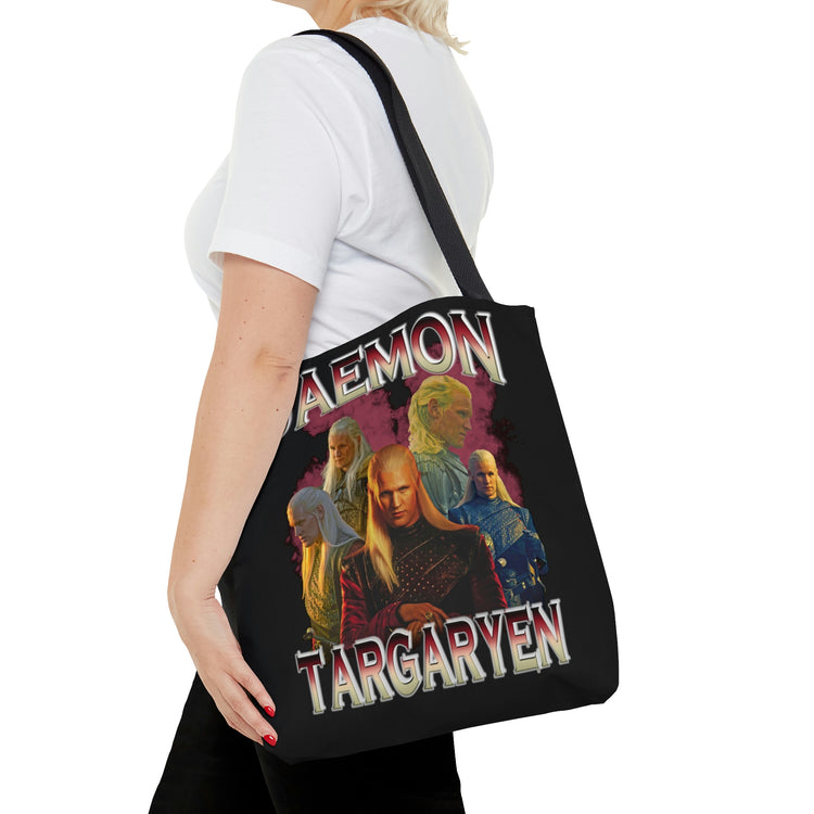 Daemon Targaryen Tote Bag (red) - Fandom-Made