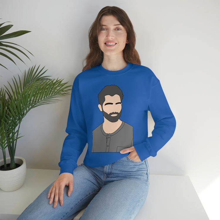 Derek Hale Sweatshirt (beard) - Fandom-Made