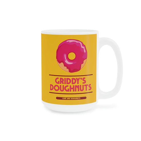 Griddy's Doughnuts Mugs - Fandom-Made
