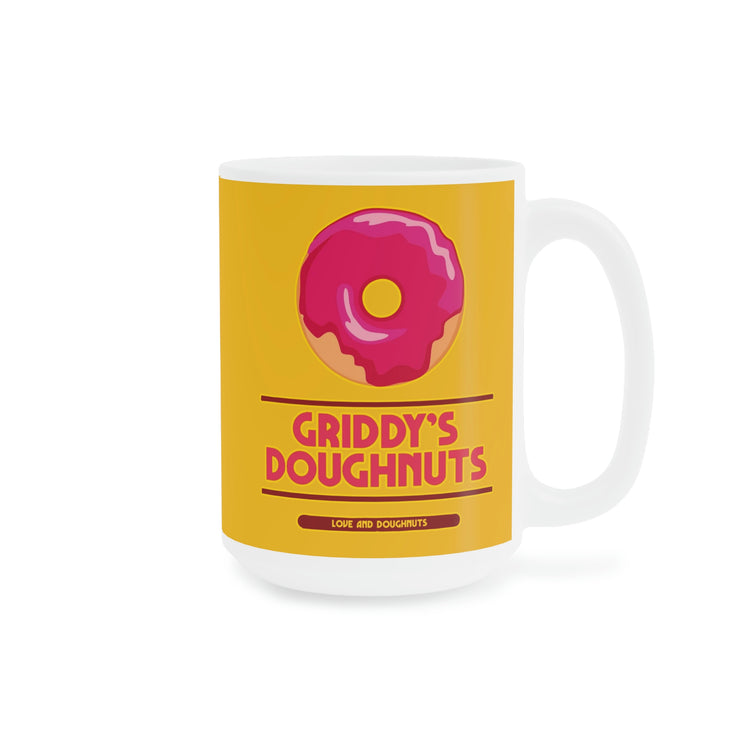 Griddy's Doughnuts Mugs - Fandom-Made