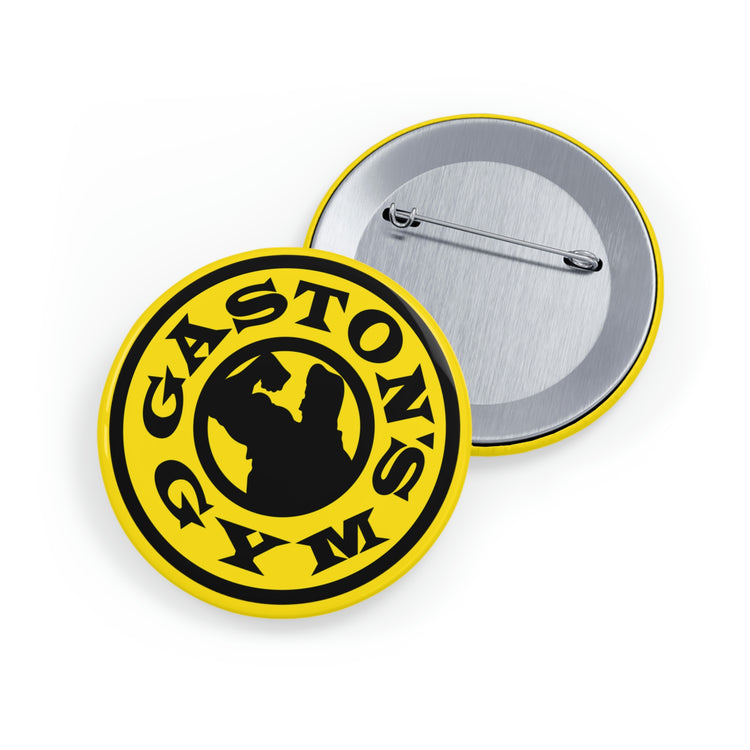 Gaston's Gym Arm Flex Pin - Fandom-Made