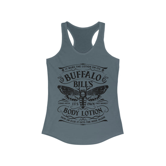 Buffalo Bills Body Lotion Racerback Tank - Fandom-Made