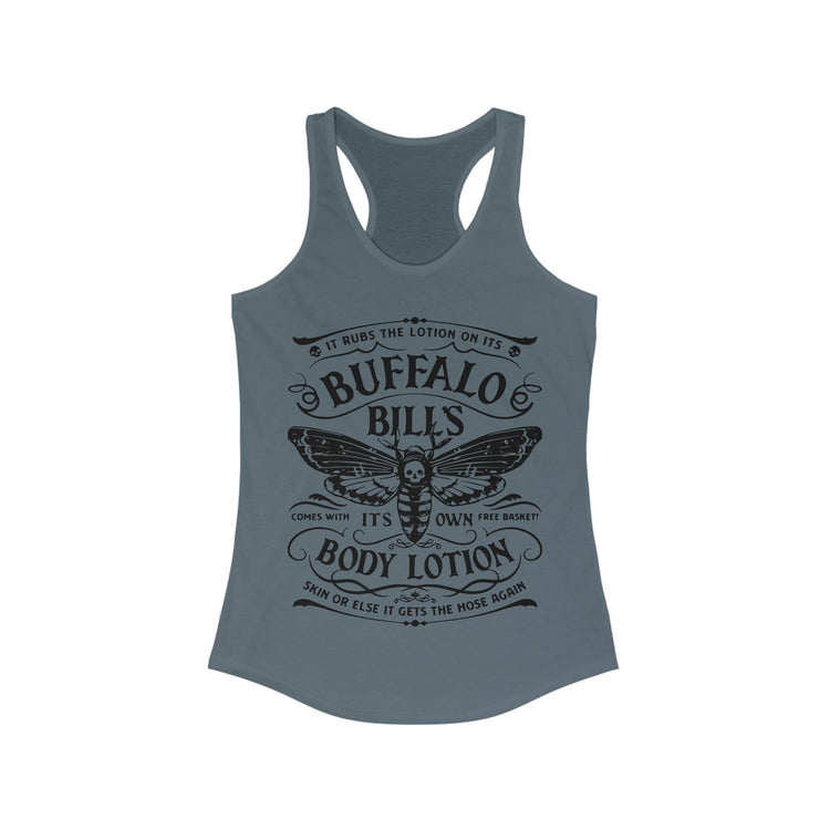 Buffalo Bills Body Lotion Racerback Tank - Fandom-Made
