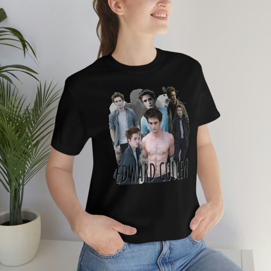Edward Cullen Collage Short Sleeve Tee - Fandom-Made