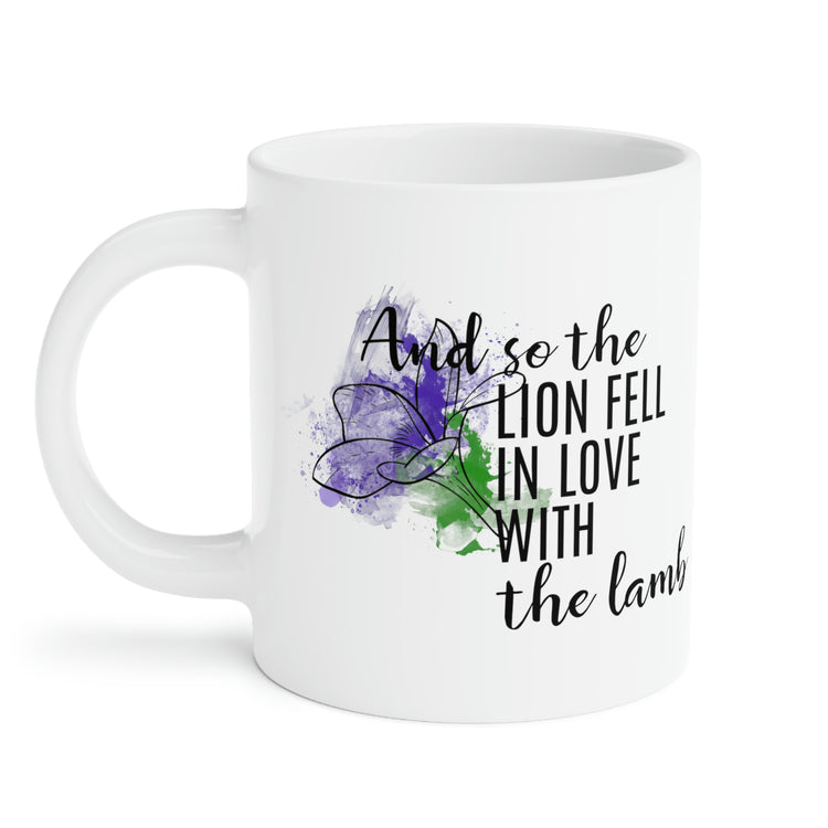 Lion and Lamb Mugs - Fandom-Made