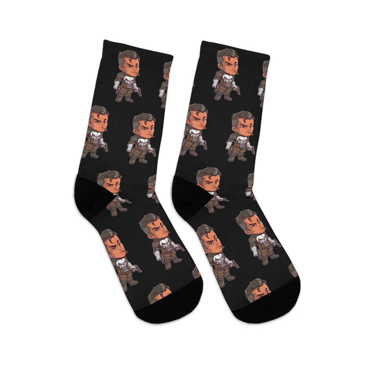 The Punisher, Small Stars Socks - Fandom-Made