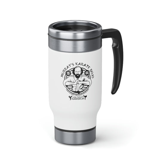Murray's Dojo Travel Mug with Handle - Fandom-Made