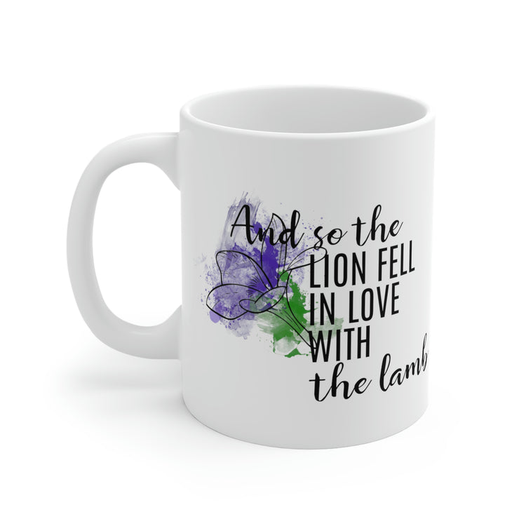Lion and Lamb Mugs - Fandom-Made