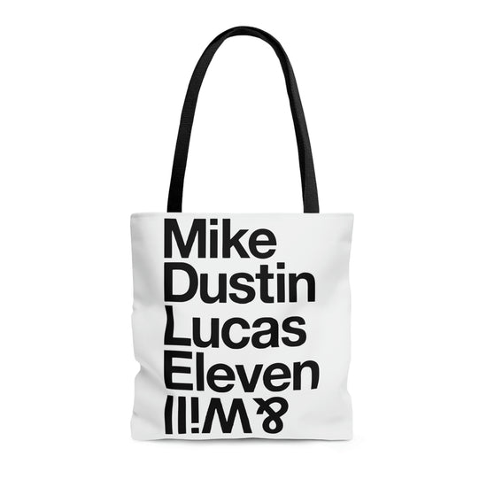 Stranger Things Names Tote Bag - Fandom-Made