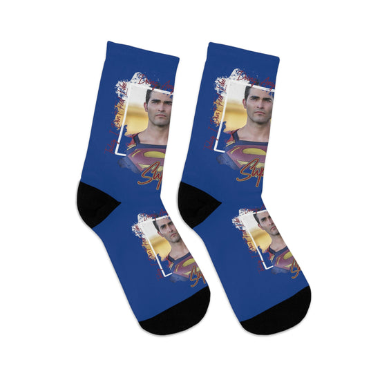 Superman, Tyler Hoechlin Socks - Fandom-Made