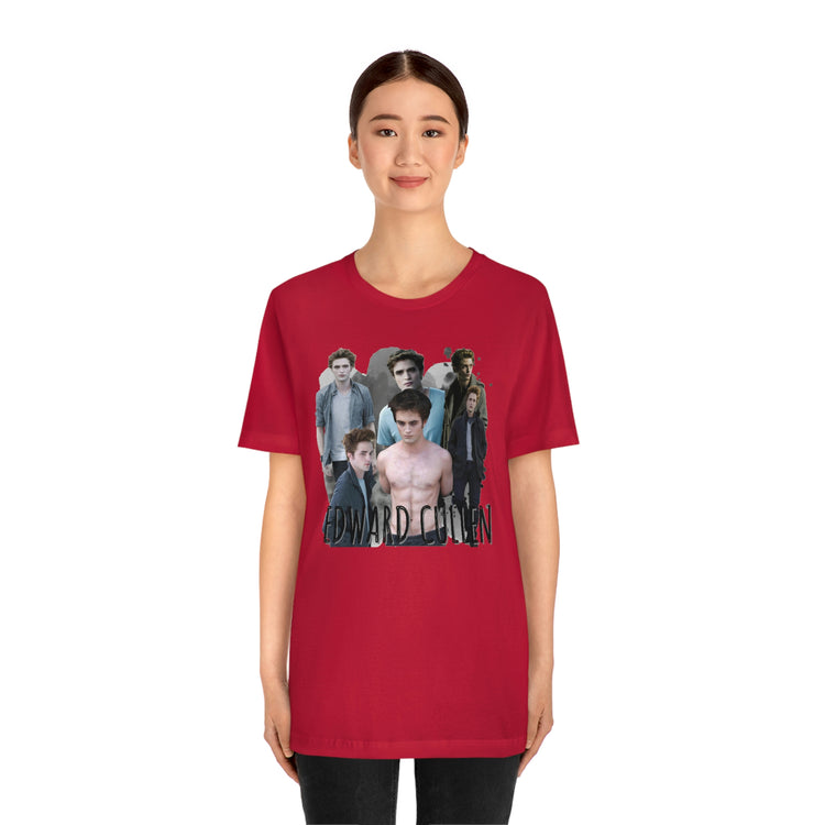 Edward Cullen Collage Short Sleeve Tee - Fandom-Made