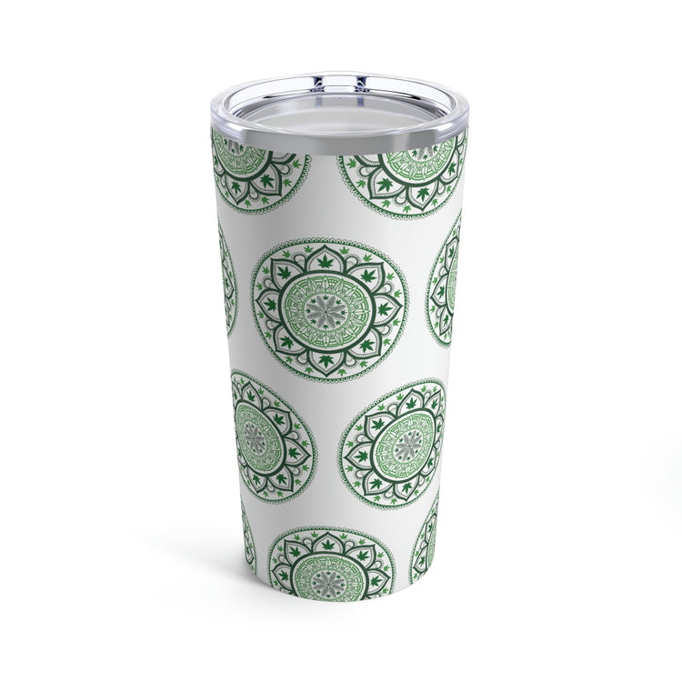 Weed Mandala Tumbler 20oz - Fandom-Made