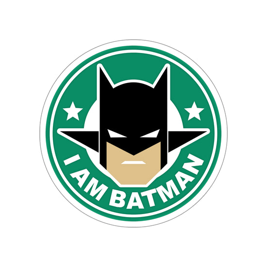 I am Batman Starbucks Die-Cut Stickers - Fandom-Made