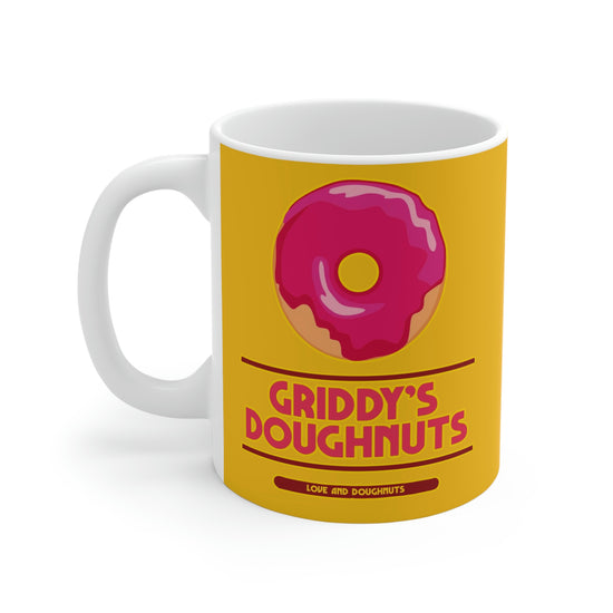Griddy's Doughnuts Mugs - Fandom-Made