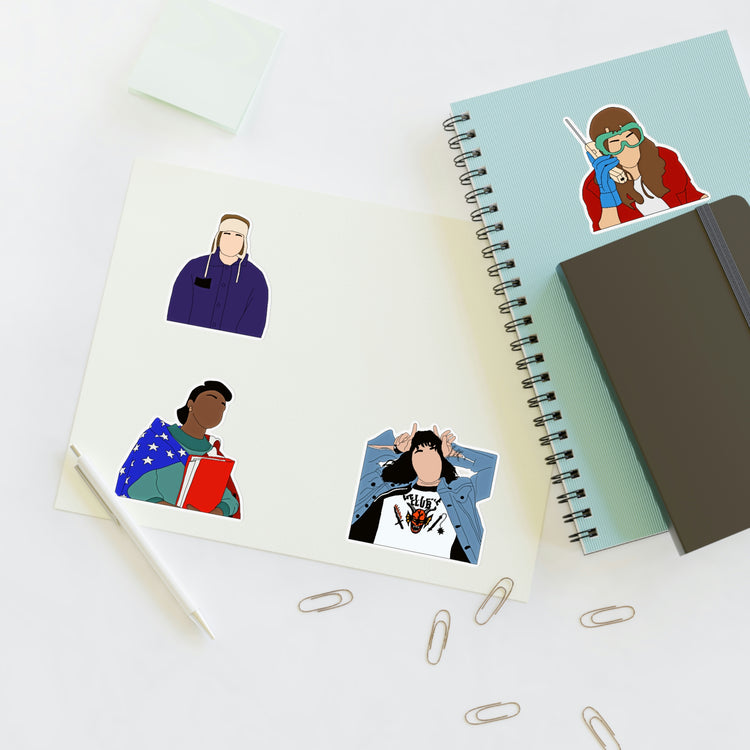 Stranger Things Sticker Sheets - Fandom-Made