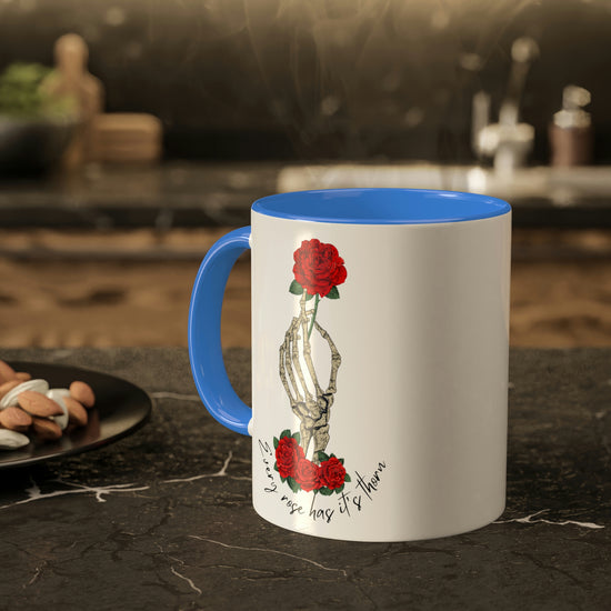 Every Rose, Has It's Thorn Colorful Mug - Fandom-Made