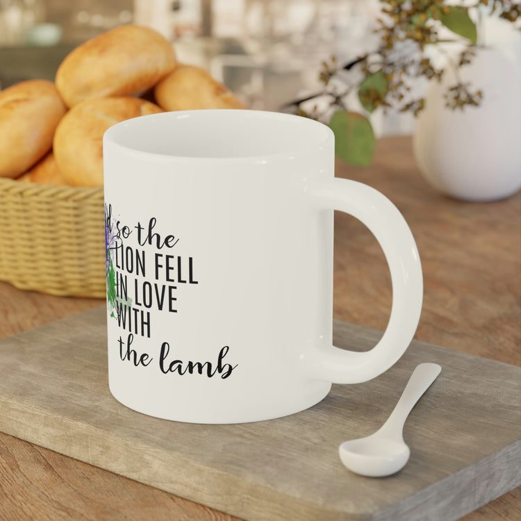 Lion and Lamb Mugs - Fandom-Made