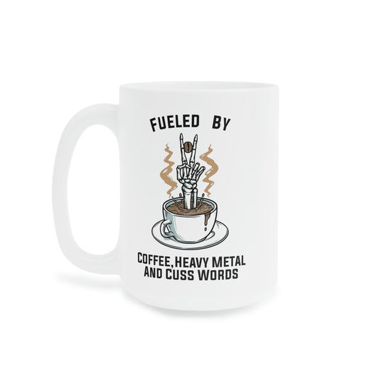 Fueled By Coffee Mug - Fandom-Made