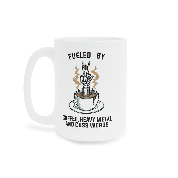 Fueled By Coffee Mug - Fandom-Made